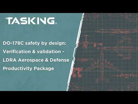DO-178C safety by design: Verification & validation - LDRA Aerospace & Defense Productivity Package
