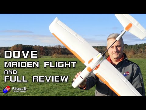 VCI DOVE FPV Plane: Maiden flight and full review!