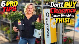 Shop Garden Center Clearance Like a Pro. 5 Tips for Success!