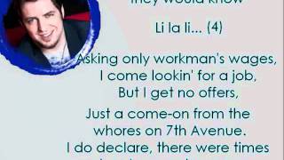 Lee DeWyze: &#39;The Boxer&#39; W/Lyrics