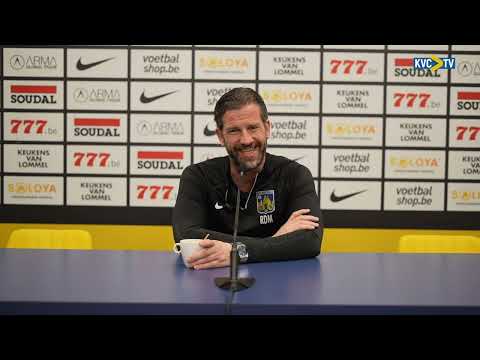 Persconferentie voor KV Mechelen - KVC Westerlo