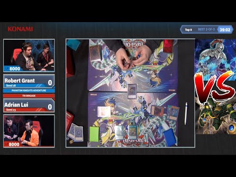 Top 8 UK Nats Phantom Knight Vs Brave Tri-Brigade Yu-Gi-Oh! 2022