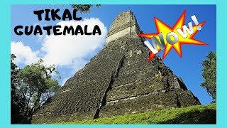 preview picture of video 'The Mayan ruins of Tikal, Guatemala'