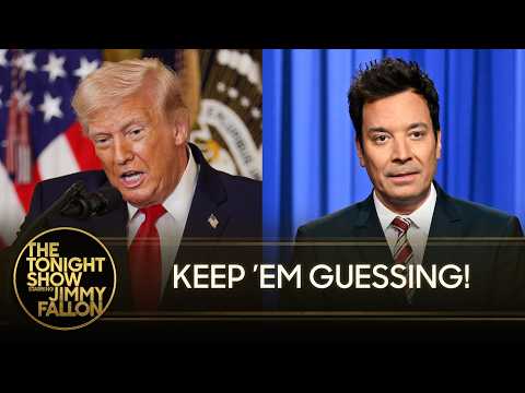 Trump Sends Mixed Messages About Iran War, Stuns Kentucky Rally with Jake Paul | The Tonight Show