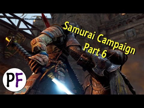 FOR HONOR Samurai Campaign Walkthrough Gameplay Part 6