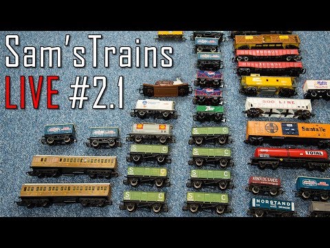 Sam'sTrains Live: S2 EP1 - Unboxing Train Fair Loot