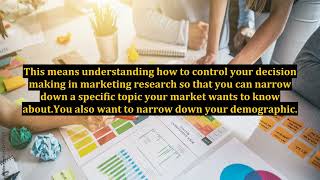 Decision Making in Marketing Research
