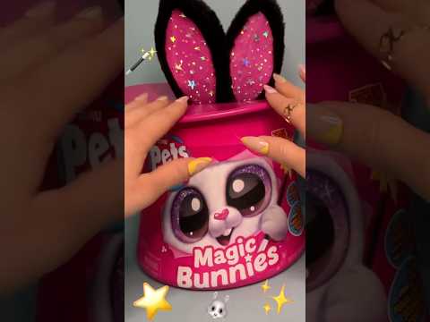 ASMR UNBOXING MAGIC 🪄BUNNIES🐰 ZURU PETS ALIVE #unboxing #asmr #magic #bunny #toys #funny