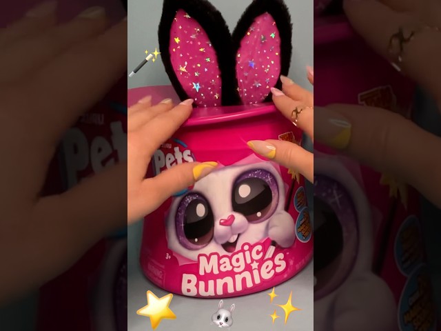 Vídeo relacionado con Pets Alive Magic Bunnies de ZURU Juguete mágico Interactivo Sorpresa para desempaquetar electrónico de Peluche (White)