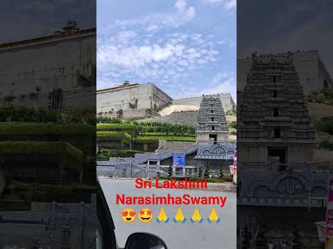 Sri Lakshmi Narsimha Swamy temple  @Yadagirigirigutta🤩😍😘🙏🙏🙏🙏