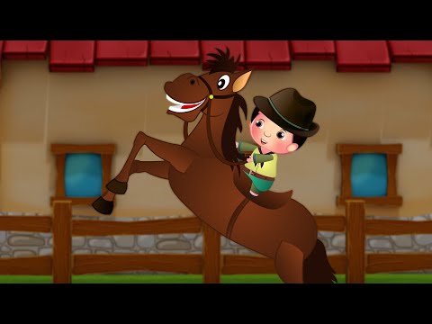 Suomen lastenlauluja | Ihahaa hepo hirnahtaa | sarjakuva lasten lauluja