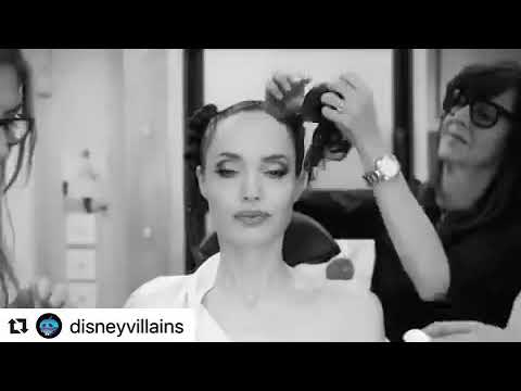 🕯😈 Chifre pode #Crivella? She’s back in black! Go behind the horns as Angelina Jolie transforms...