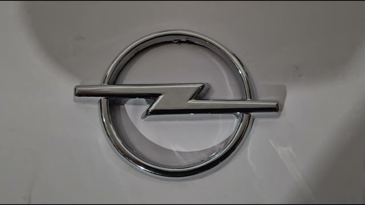 Opel Эмблема (диаметр круга 67 мм, молния 90 мм) Video 1