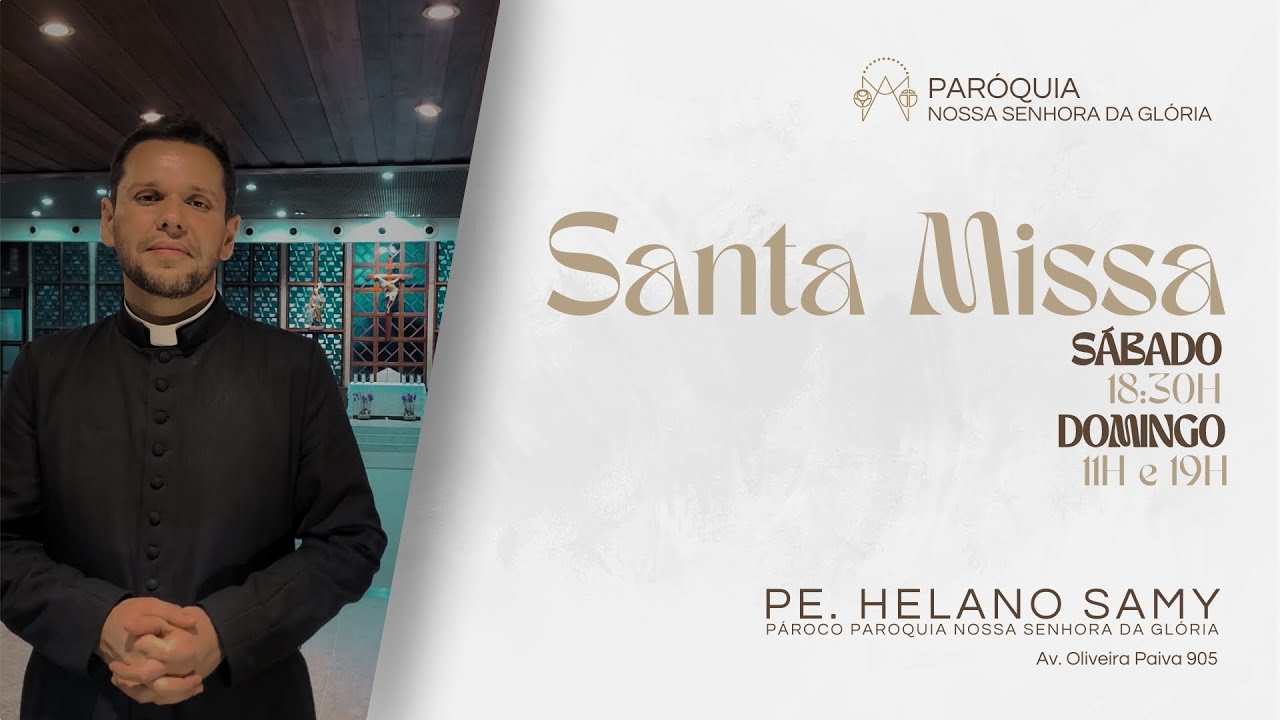 (16.03.25 - 11h) Santa Missa | 2º Domingo da Quaresma | Domingo | Pe. Helano Samy