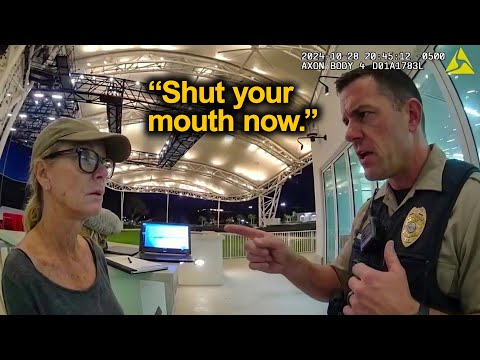 Police Teach Extremely Entitled Karen She Doesn't Make the Rules