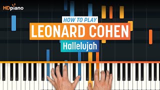 How To Play &quot;Hallelujah&quot; by Leonard Cohen (Rufus Wainwright) | HDpiano (Part 1) Piano Tutorial
