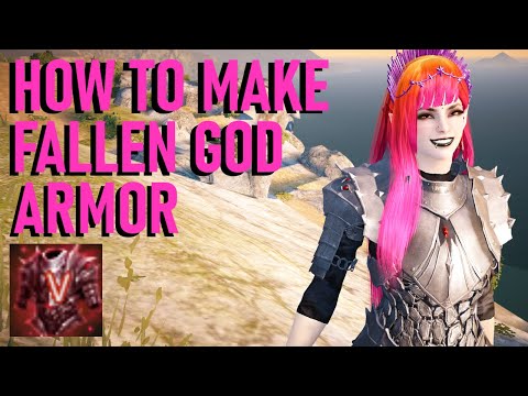 HOW TO MAKE FALLEN GOD (BIS) ARMOR EASY | Black Desert Online