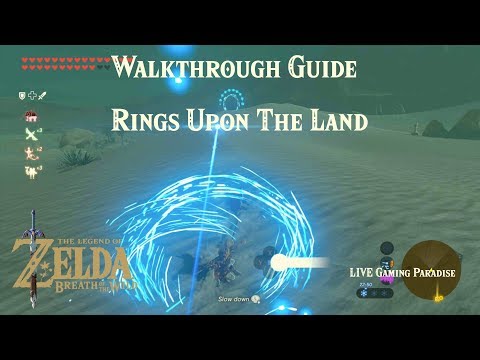 Breath of the Wild | EX Champion Urbosa's Song [DLC 2] Walkthrough [Trial 2 Rings Upon the Land]
