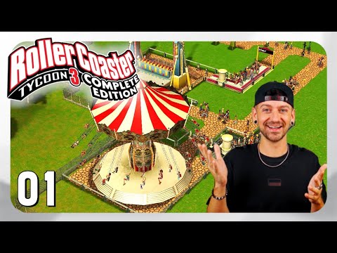 RollerCoaster Tycoon 3 - 01 - Vanilla Hills [German / Let's Play]