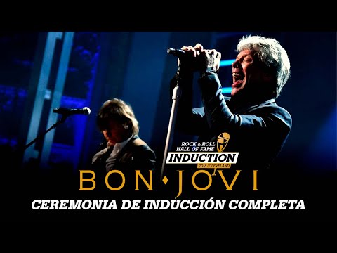 Bon Jovi - Rock N' Roll Hall Of Fame (Ceremonia de inducción completa) | Subtitulada