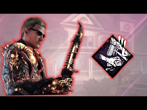 Wesker VS Blast Mine... On Garden of Pain (Dead by Daylight)