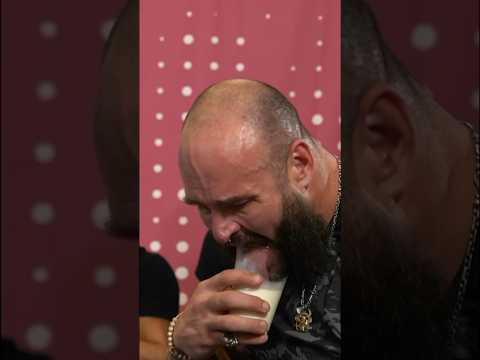 Braun Strowman never learned how to drink properly