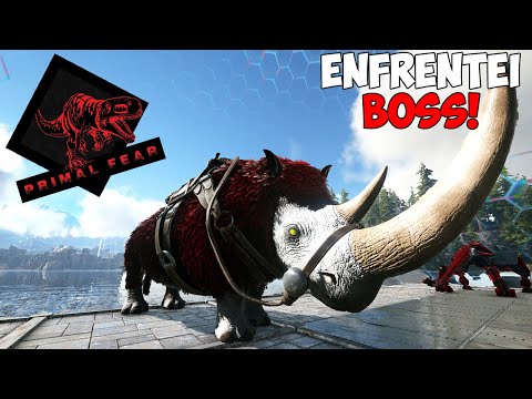 ENFRENTEI O BOSS COM O NOVO RHINO ALPHA!! ep.16 - ARK PRIMAL FEAR GENESIS