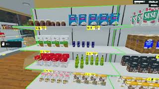 【Supermarket Simulator】金髪イケメンとレジ打ち太郎君のスーパー経営#2