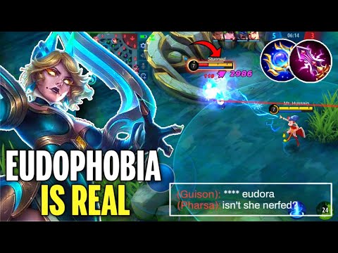 Moonton Forgot To Nerf My Eudora | Top 1 Global Eudora Best Build | Mlbb