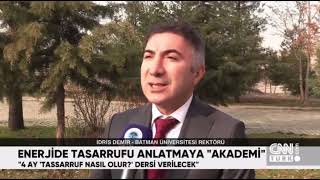 🔷Üniversiteler ve DİKA’dan Enerji Akademisi İçin Güç Birliği haberimiz CNN Türk 