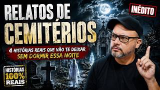 OS MAIS TENEBROSOS RELATOS REAIS DE PESSOAS VAGANDO EM CEMITÉRIOS À NOITE