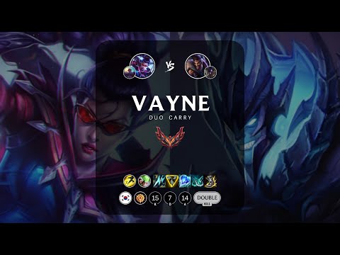 Vayne ADC vs Draven - KR Grandmaster Patch 13.15