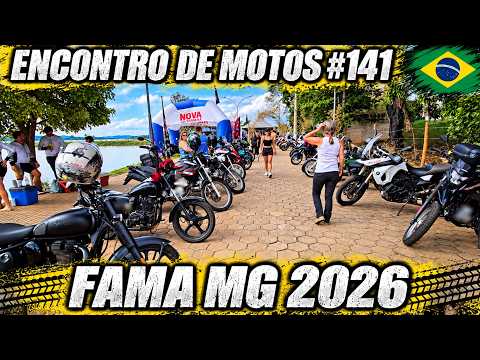 🇧🇷🍻 ENCONTRO DE MOTOS 141 - FAMA MG BRASIL 2026 | EVENTO 25