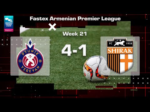 Pyunik - Shirak 4:1, Fastex Armenian Premier League 2022/23, Week 21