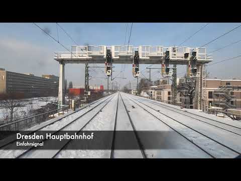 Folge 33: Führerstandsmitfahrt von Pirna bis Falkenberg (Elster) in Echtzeit - HD