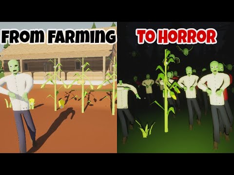 I started making a farming defense, but it turned into a horror game