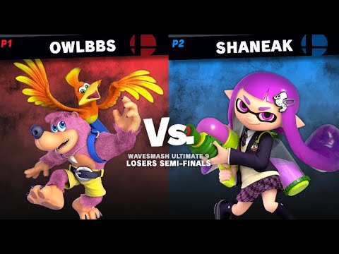 Wavesmash Ultimate 9, Singles, Losers Semi Finals, OwlBBs vs Shaneak