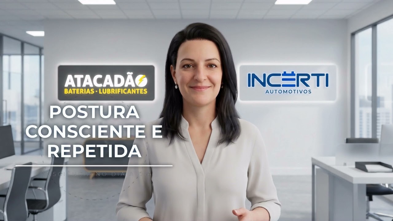 Vídeo de Código de Conduta com avatar em animação semi-realista