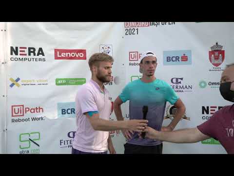 Dan Alexandru Tomescu și Cezar Crețu, final de turneu la Concord Iasi Open 2021