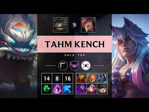 Tahm Kench Top vs Sett - KR Master Patch 25.15