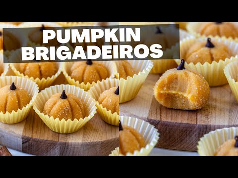 Pumpkin Brigadeiros