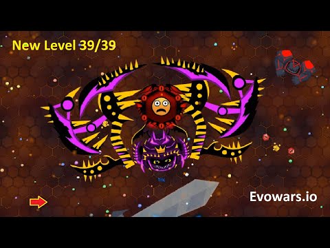 Evowars.io - New Level 39/39 Max Evolution Unlocked [MEGAVOLUTION III]