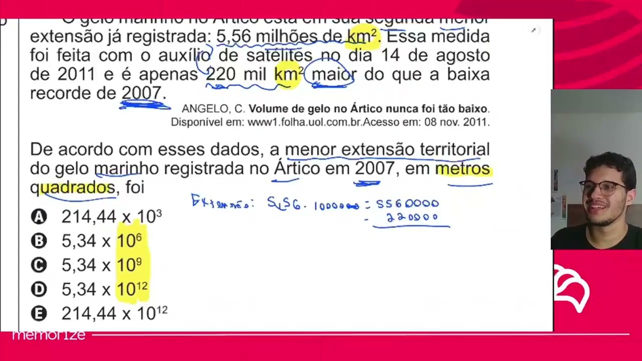 Resolução em Vídeo — Questão 151 ENEM 2014 Reaplicação