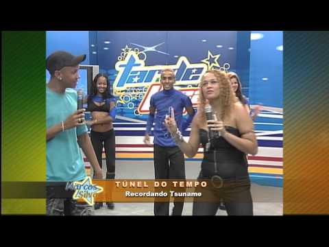 BANDA TSUNAME NO TÚNEL DO TEMPO DA TARDE LEGAL CADA UM PRO SEU LADO
