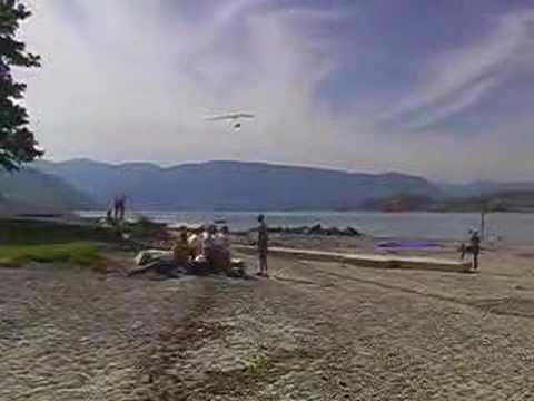 how to land a hang glider