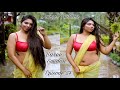 Saree Sundori Episode 57 Arpita Saha Yellow Georgette Saree Bong Curvy Danger Fashion 2024