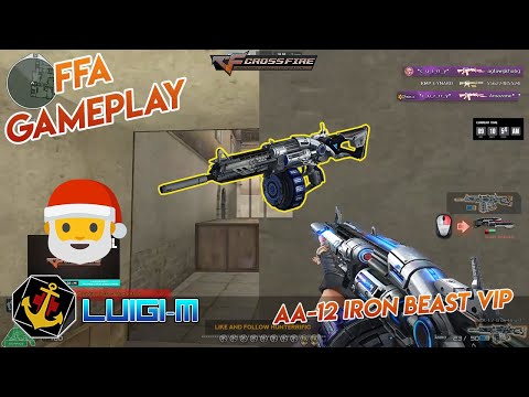 CROSSFIRE | VIP AA12 IRON BEAST (SLUG) | FFA GAMEPLAY | CROSSFIRE PHILIPPINES