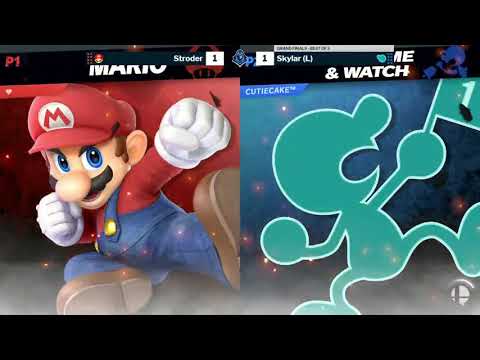 Pure Smash 17 SSBU Grand Finals - Stroder (Joker / Mario) vs Skylar (Mr Game & Watch)