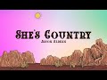 Jason Aldean - She's Country (Lyrics)