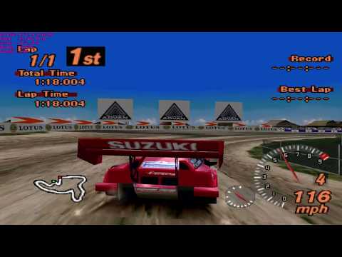 Gran Turismo 2 Walkthrough Part 110 - "Rally Events: Tahiti Dirt R3 #2"